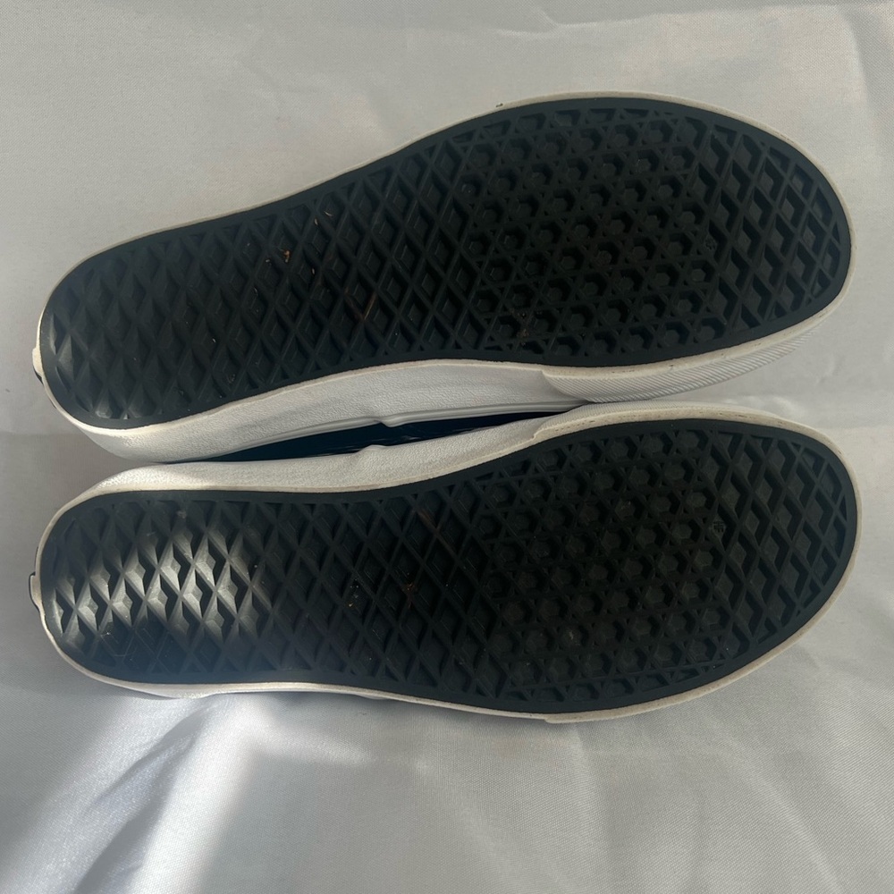 Vans Black Patent Leather Sneakers - Picture 5 of 7